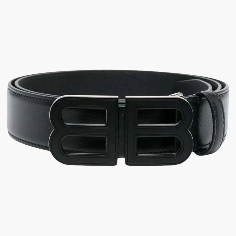 Balenciaga Belt Bb Logo Buckle Black