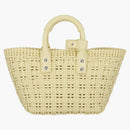 Balenciaga Bistro Strap Basket XS Yellow