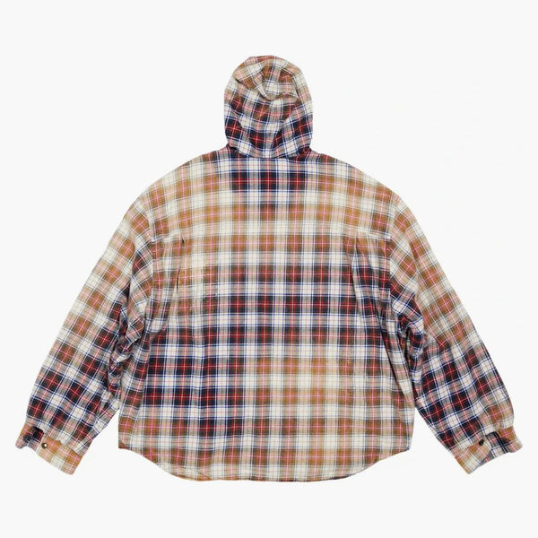 Balenciaga camisa blanqueada blanca/rojo/multi