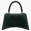 Balenciaga Botella S Boldita de mango de reloj de arena verde