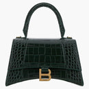Balenciaga Botella S Boldita de mango de reloj de arena verde