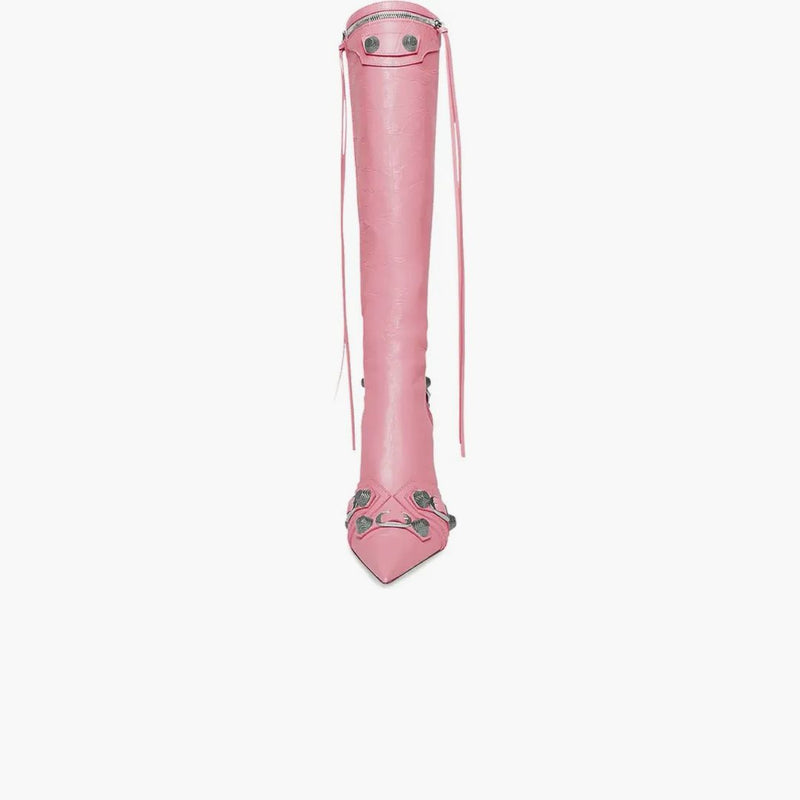 Balenciaga Cagole 90mm Boot Pink