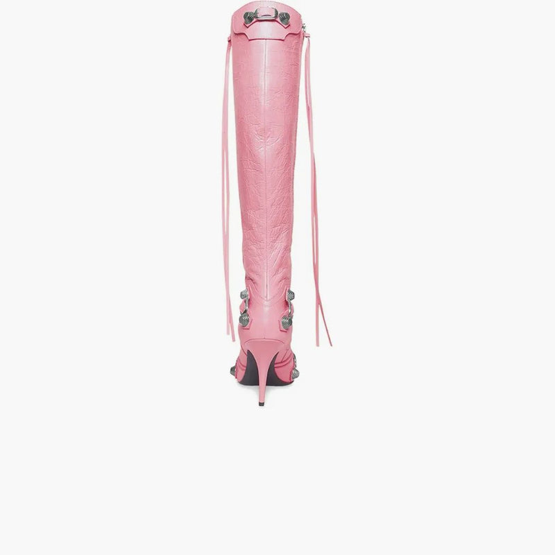 Balenciaga Cagole 90mm Boot Pink