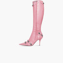 Balenciaga Cagole 90mm Boot Pink