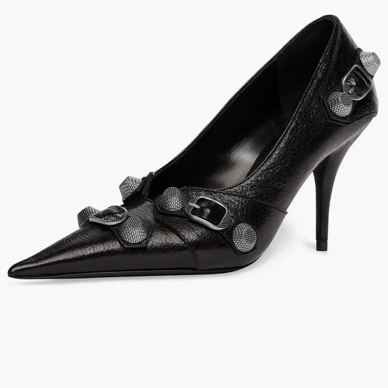 Balenciaga Cagole 90mm Pump Black