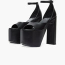 Balenciaga Camden 160mm Sandals Black Leather (women's)