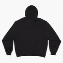 Balenciaga Caps destruidos con capucha de gran tamaño Negro/Negro