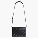 Balenciaga Car Flap Dirty Effect Crossbody Black
