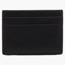 Balenciaga Logo Print (4 Card Slot) Card Holder Black/White
