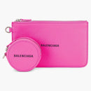 Balenciaga Cash Multipocket Strap Bag Neon Rosa/Negro