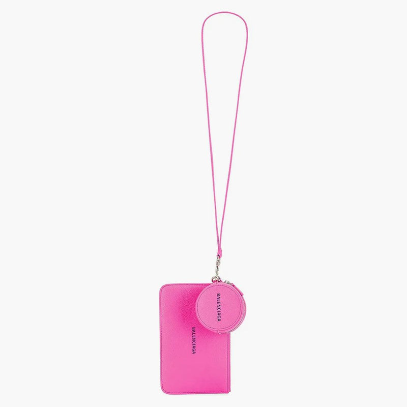 Balenciaga Cash multipocket popruh Neon Pink/Black
