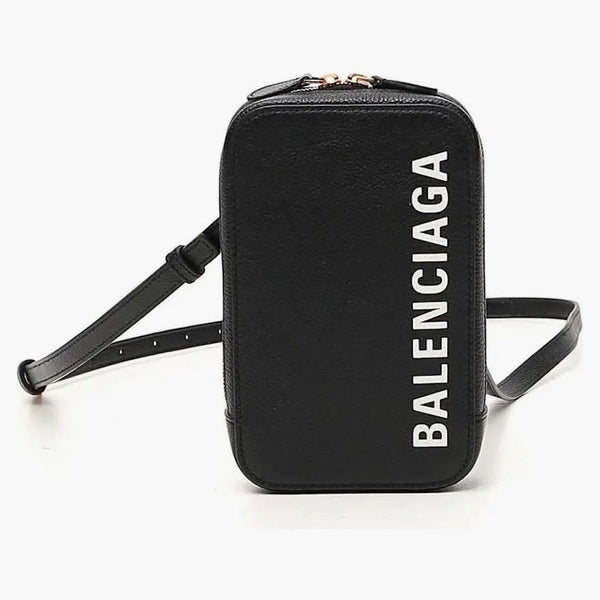 Balenciaga Cash Zip Holder Black/White