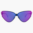 Balenciaga Cat Eye-Frame Metal Sluneční brýle černá/černá/fialová (BB0191S-30011959-003)