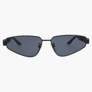 Balenciaga Cat Eye-Frame Metal Sunglasses Blue (BB0107S-30008985-003)