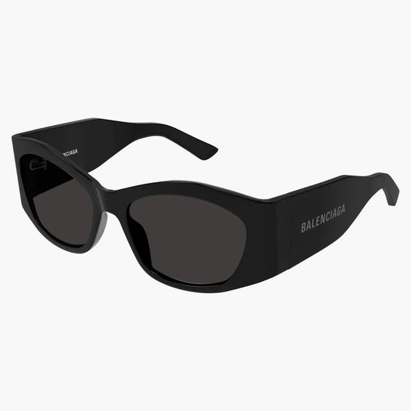 Balenciaga Cat Eye occhiali da sole nero/grigio (BB0329S-001)