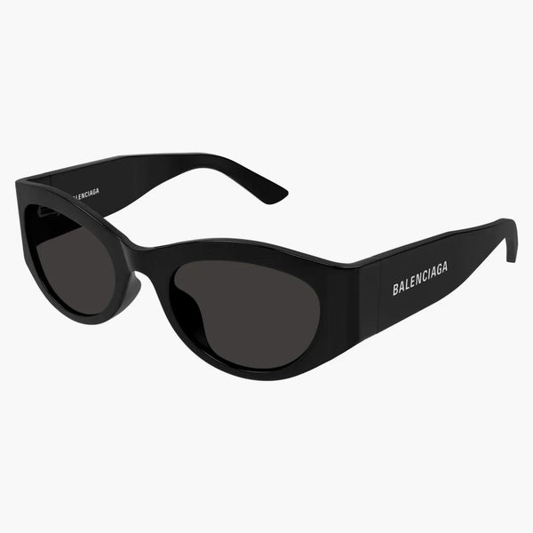 Balenciaga Cat Eye occhiali da sole nero/grigio (BB0330SK-001)