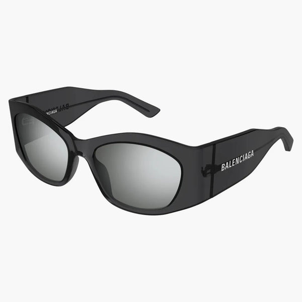 Balenciaga Cat Eye occhiali da sole grigio/argento (BB0329S 003)