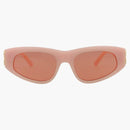 Sluneční brýle kočky Balenciaga Růžové/zlaté/červené (BB0095S-30008868-003)