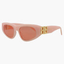 Sluneční brýle kočky Balenciaga Růžové/zlaté/červené (BB0095S-30008868-003)