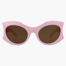 Gafas de sol Balenciaga Cat Eye Pink/Pink/Brown (BB0256S-30013971-004)