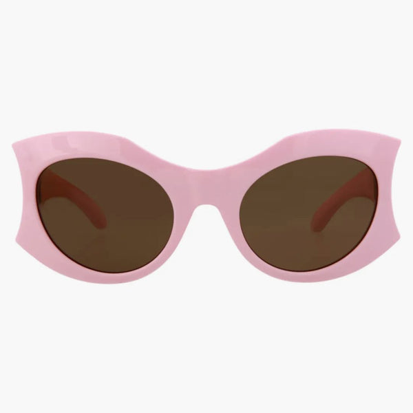 Balenciaga Cat Eye occhiali da sole rosa/rosa/marrone (BB0256S-30013971-004)