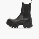 Balenciaga Chelsea Bulldozer 80mm Boots Black Matte Calkskin (men's)