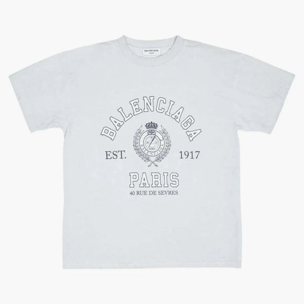 Balenciaga College 1917 camiseta blanca
