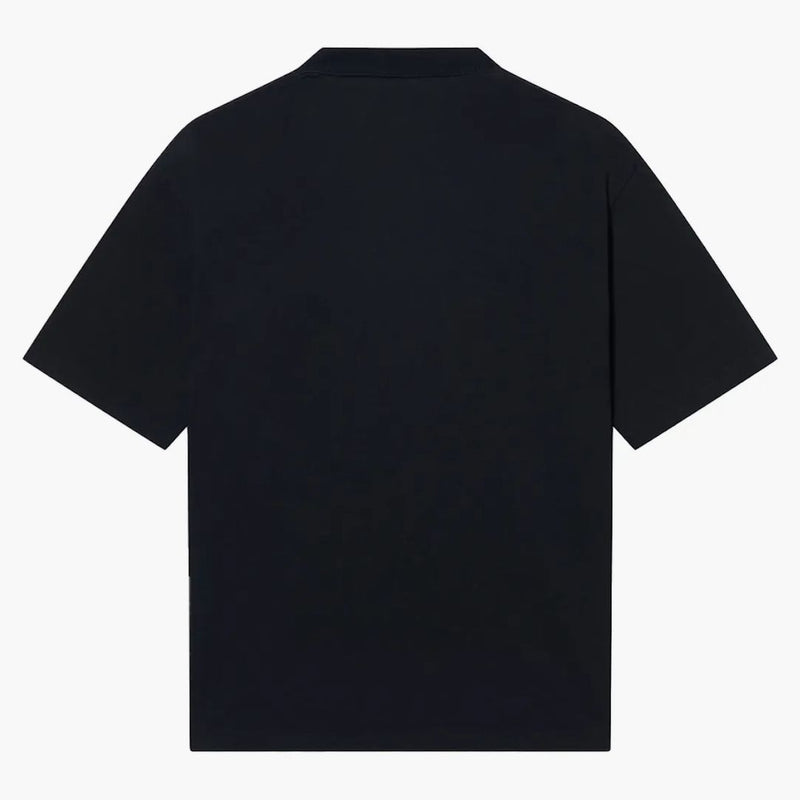 Camiseta de Fit Balenciaga College Medium Fit Negro/Rojo/Blanco