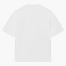 Balenciagaga College Medium Fit T-shirt biały/niebieski/żółty