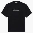 Balenciaga Copyright Large Fit T-Shirt Black