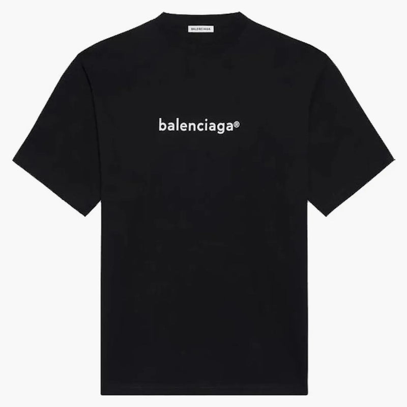 Balenciaga Copyright Large Fit T-shirt Black