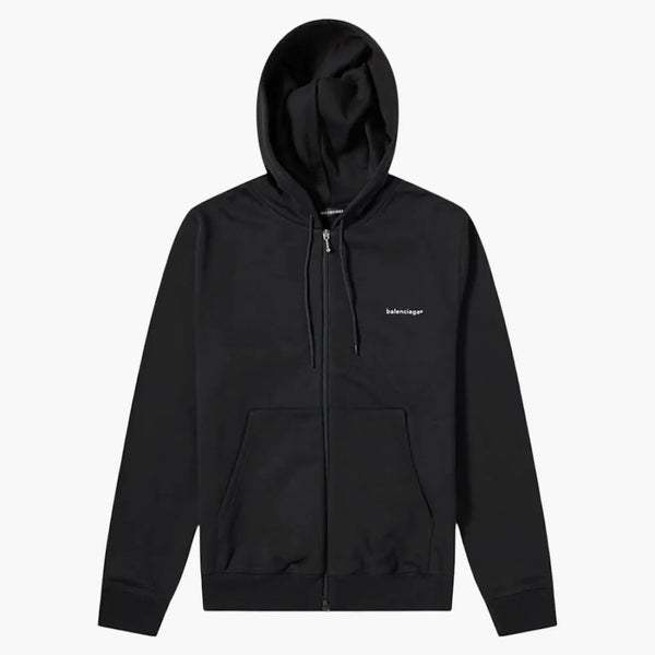 Balenciaga Copyright logo con capucha con cremallera