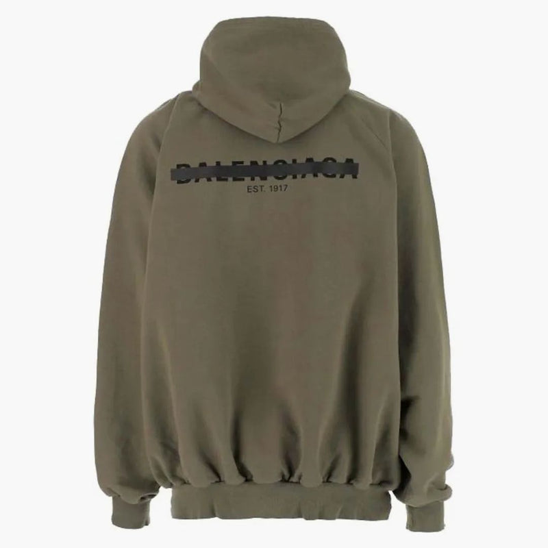Balenciaga Algodón Capeta de color verde caqui