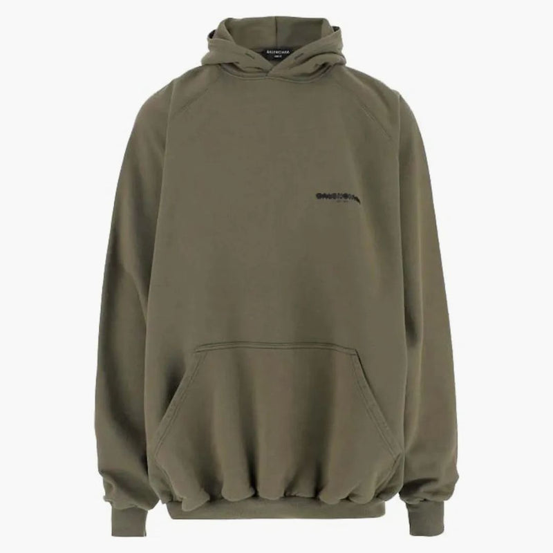 Balenciaga Algodón Capeta de color verde caqui