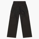 Balenciaga Cotton Ripstop Pulled Cargo Large Fit Pants Black