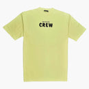 Balenciaga Crew Logotipo Camiseta Fluo amarillo