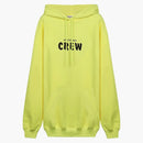 Balenciaga crew oversize hoodie yellow