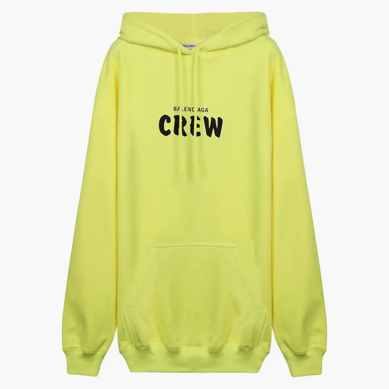 Balenciaga Crew de gran tamaño amarillo
