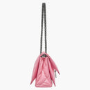 Balenciaga Crush Chain Bag Small Quilted Pink