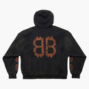 Balenciaga Crypto Medium Fit Hoodie Negro
