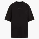 Balenciaga Crystal Logo T-shirt Faded Black