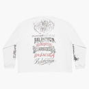 Balenciaga DIY Metal Longsleeve Medium Fit T-Shirt White/Black/Red