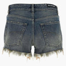 Balenciaga denim shorts bluerust
