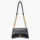 Balenciaga Downtown Shoulder Bag with Chain Small Black