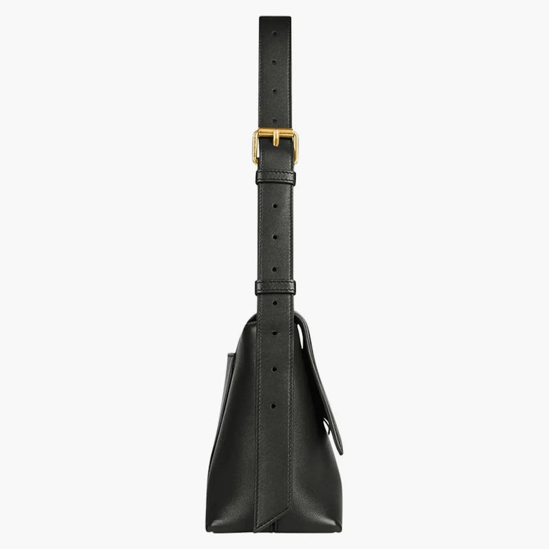 Balenciaga Downtown Small Shoulder Bag Black