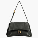 Balenciaga Downtown Small Shoulder Bag Black