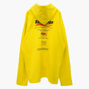 Balenciaga Cheming Cleaning Logo No Rib Hoodie Yellow