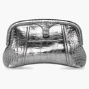 Balenciaga Edytor Clutch XS Silver Metalized