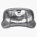 Balenciaga Edytor Clutch XS Silver Metalized