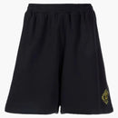 Balenciaga emblem shorts black